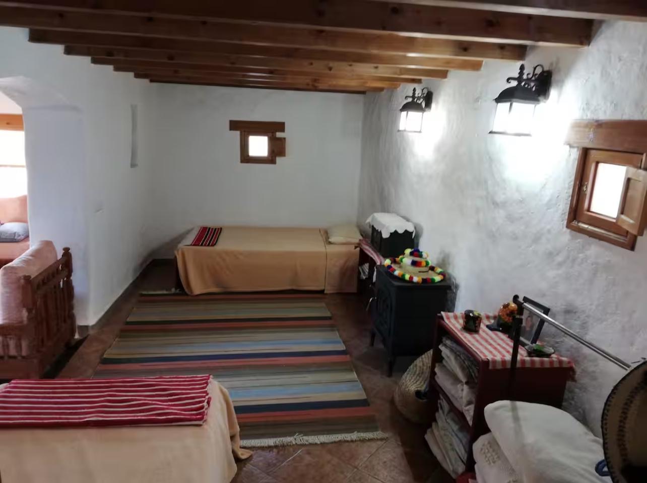 Traditional Rif-style house accommodation for Regenerative Conservation interns in Morocco