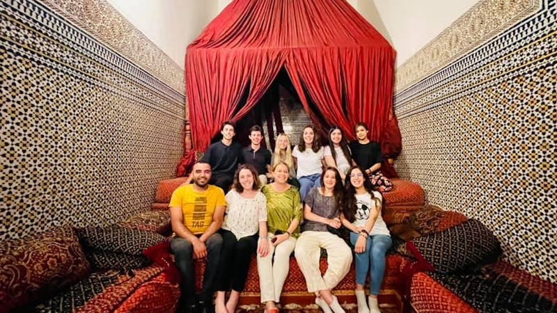 Interns at Riad in Morocco, Intern Abroad HQ