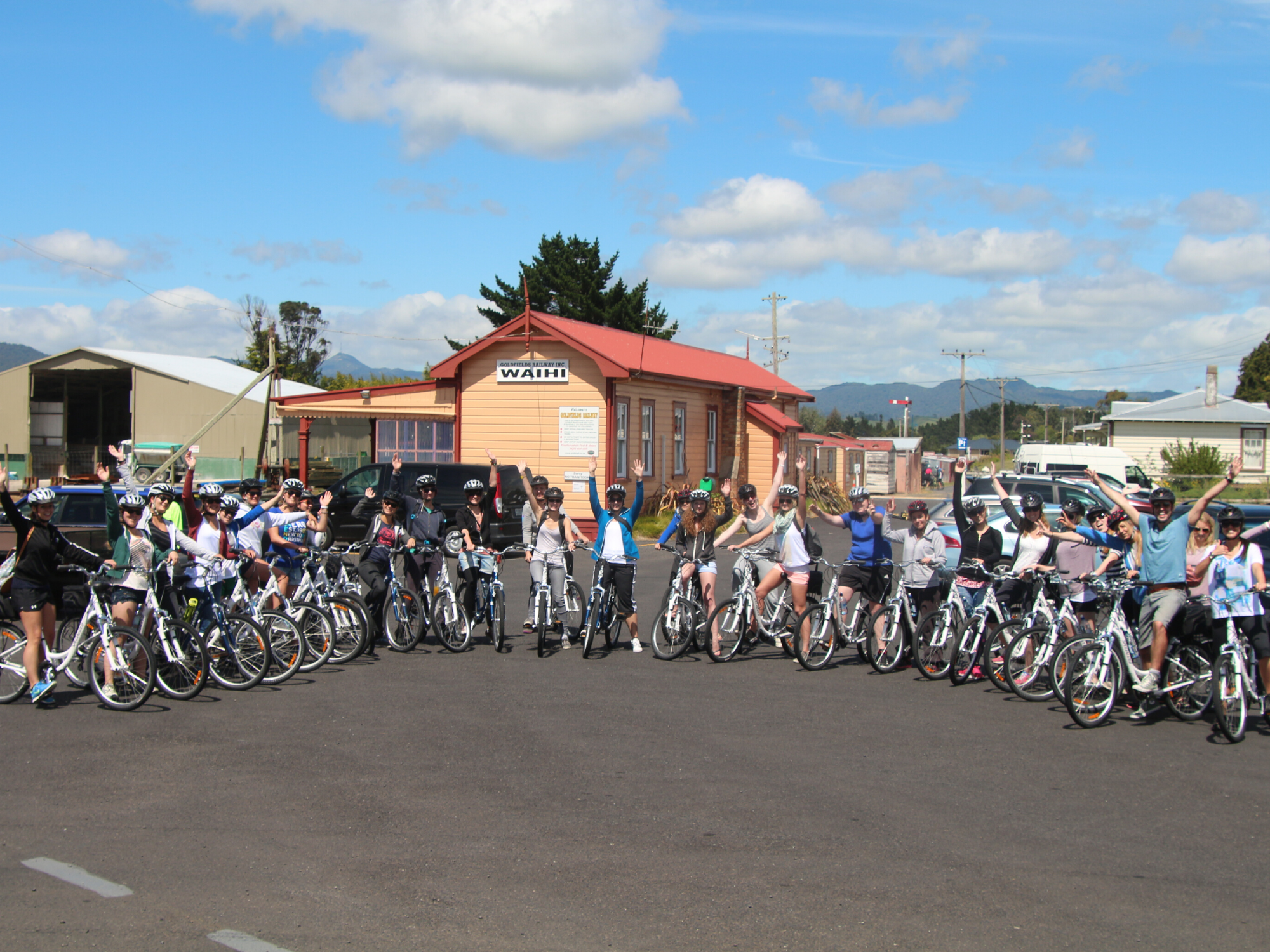 Interns in North Island, New Zealand