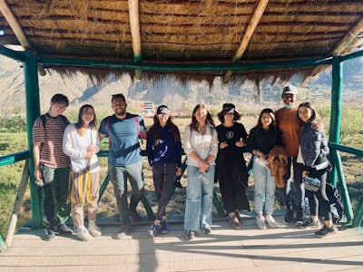 Huasao trip with interns in Peru, with Intern Abroad HQ
