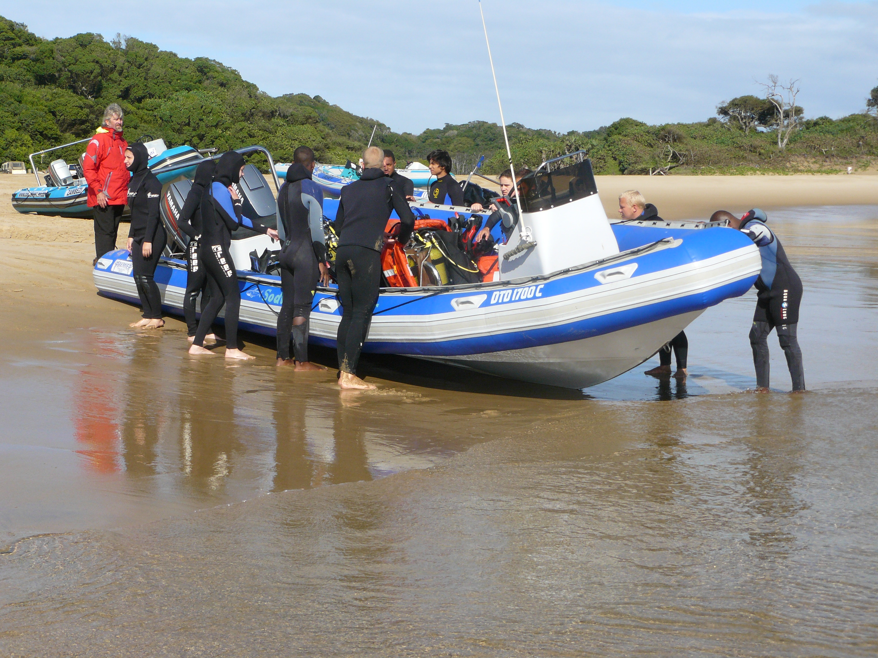 Marine Biology internships, beach launch, South Africa, Intern Abroad HQ