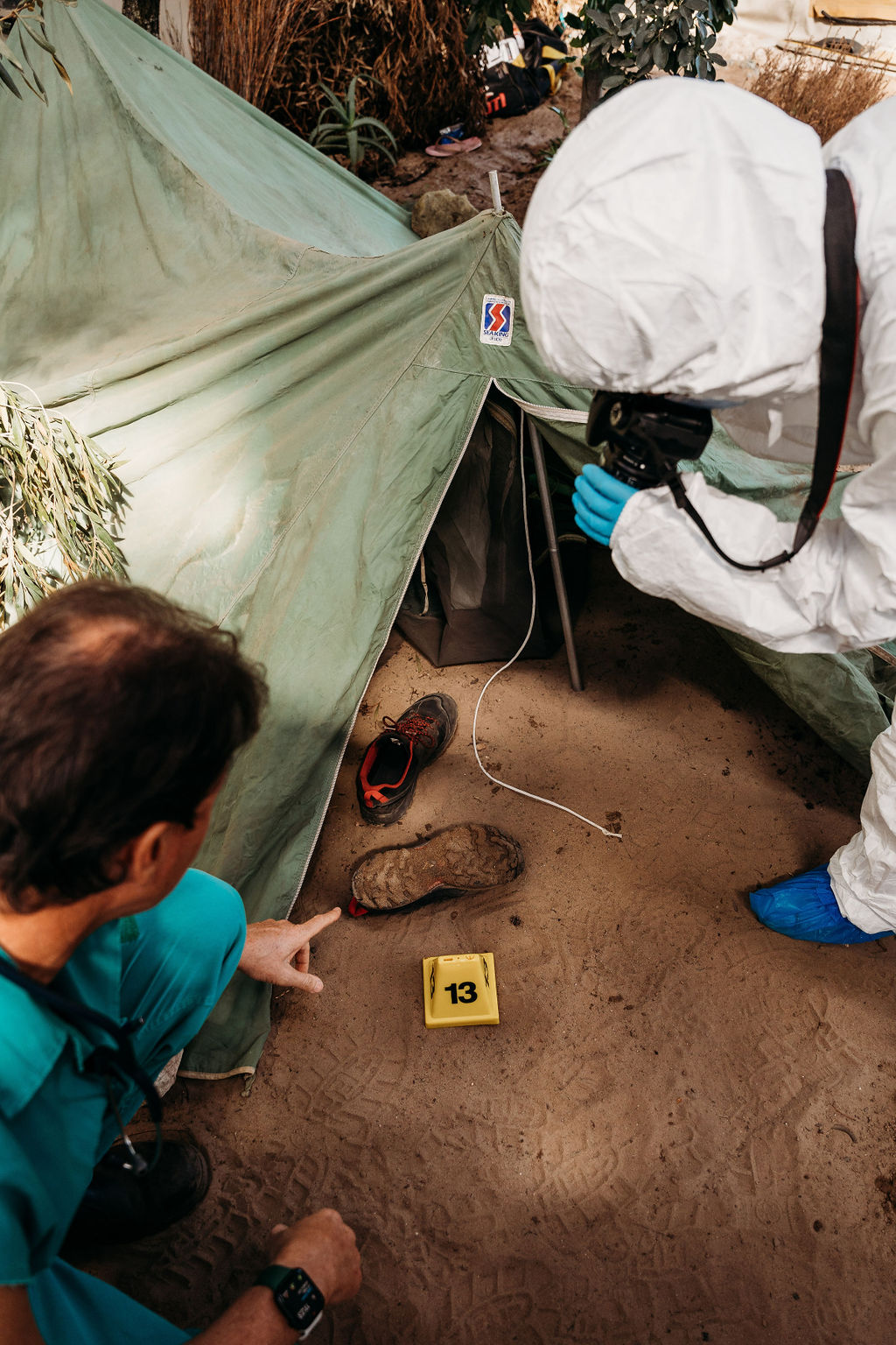 Evidence collection for wildlife forensics internship training course