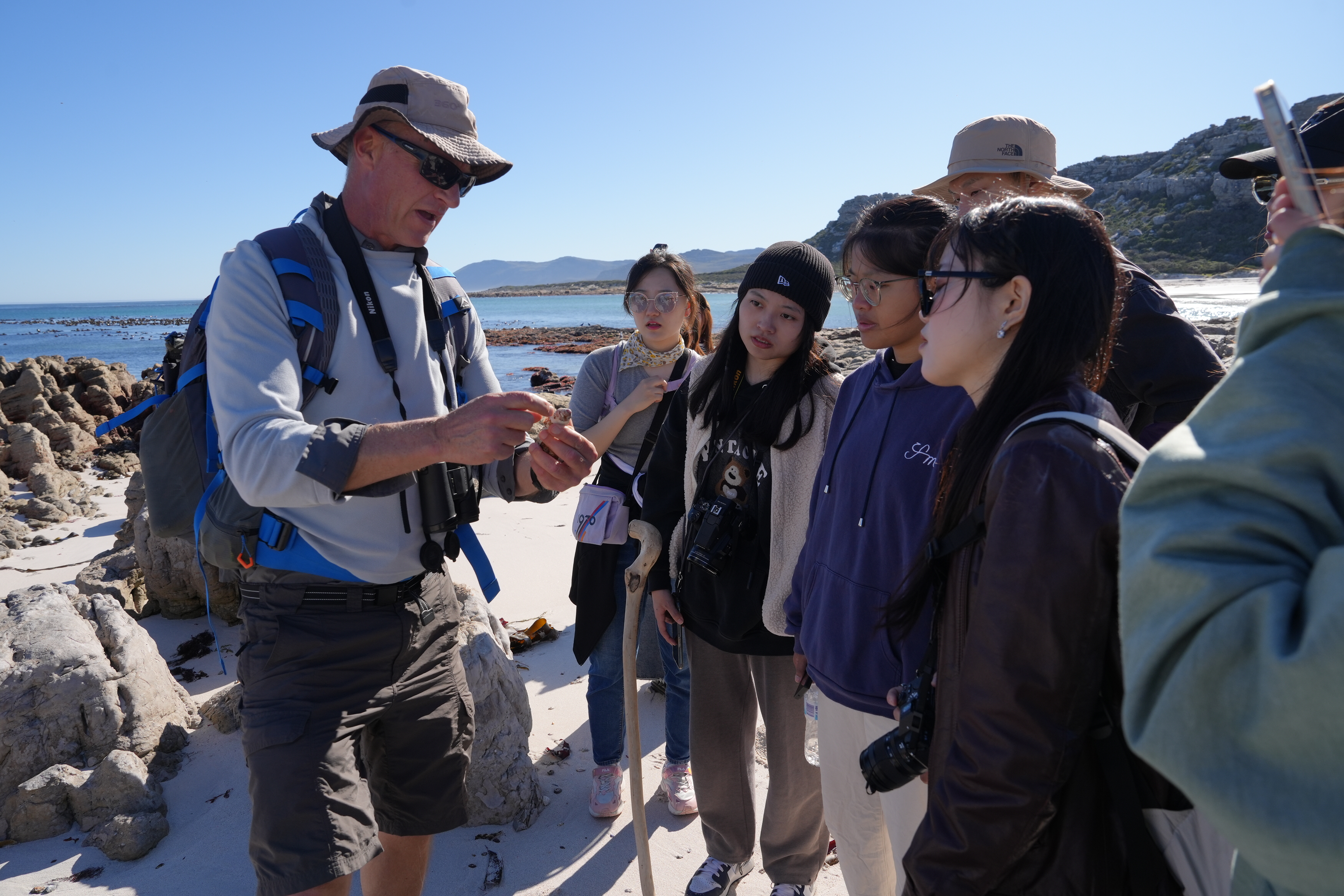 Ecological hike excursion, South Africa