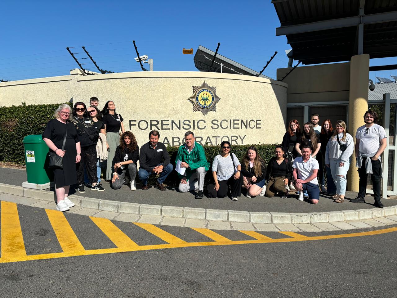 Forensic laboratory visit