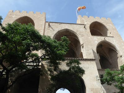 Torres de Serranos, part of the old city walls, which mark the entrance to the Old Quarter of Valencia, Intern Abroad HQ