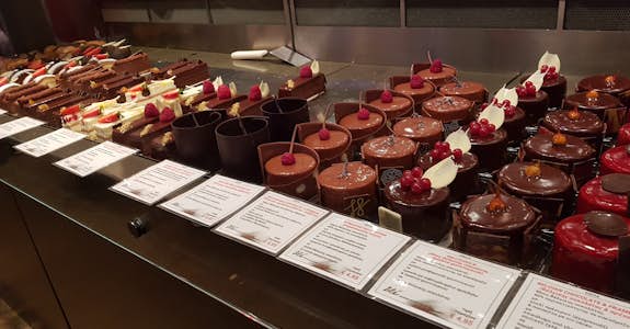 Delicious Greek cuisine in Thessaloniki, Greece