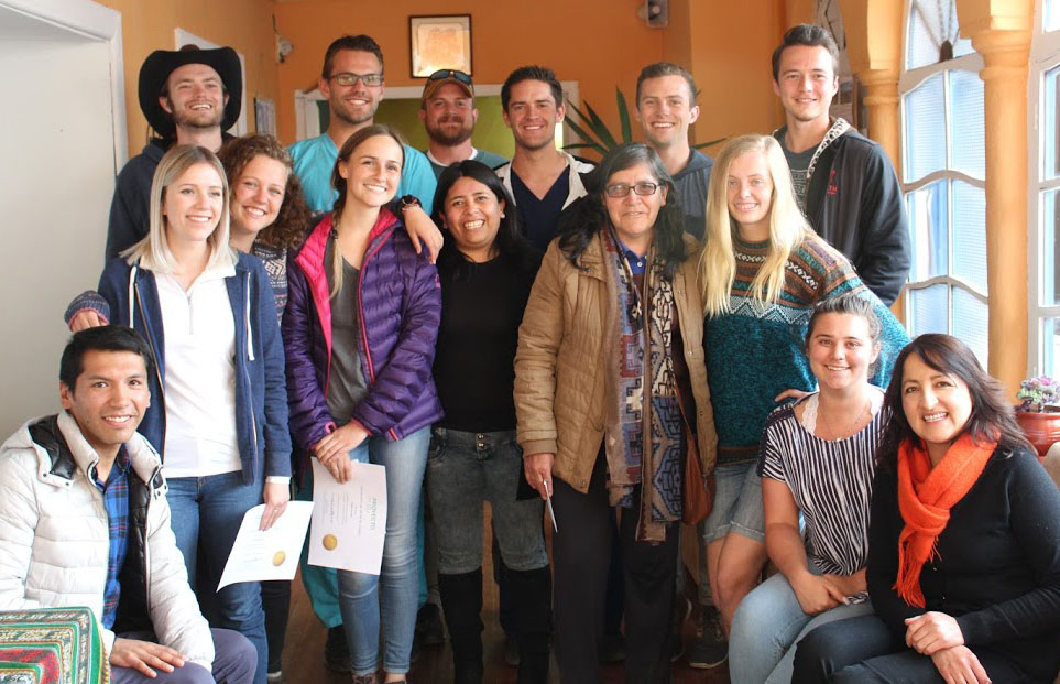 Angelica Ante Abroad internship in Peru