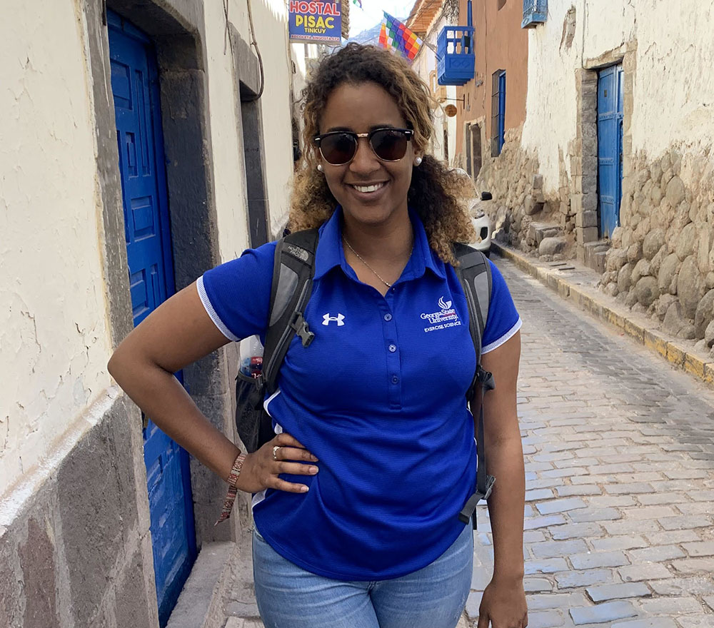 Manal Abdulwahb Abroad internship in Peru