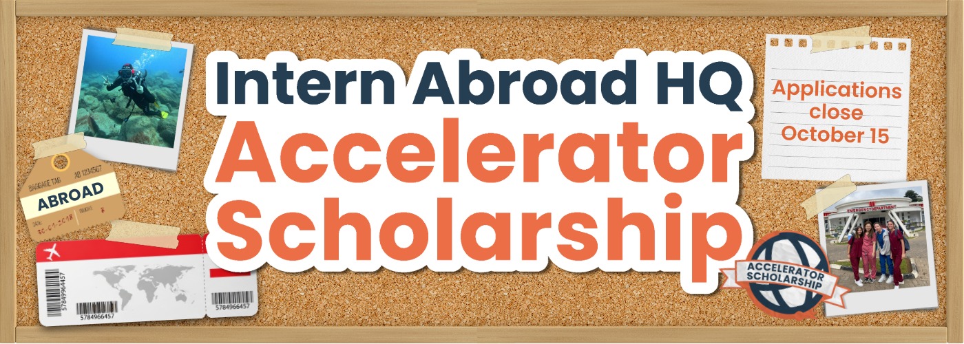 Intern Abroad HQ Accelerator Scholarship